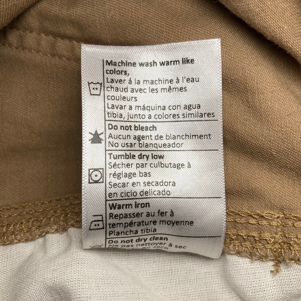 Carhartt Pants Mens Small 32x30 Relaxed Fit Twill Utility Workwear Cargo Beige - Picture 9 of 9